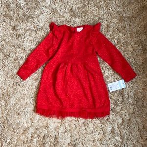 Red Christmas Dress 18M